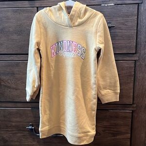 Used once, GAP Size 4T hooded dress.